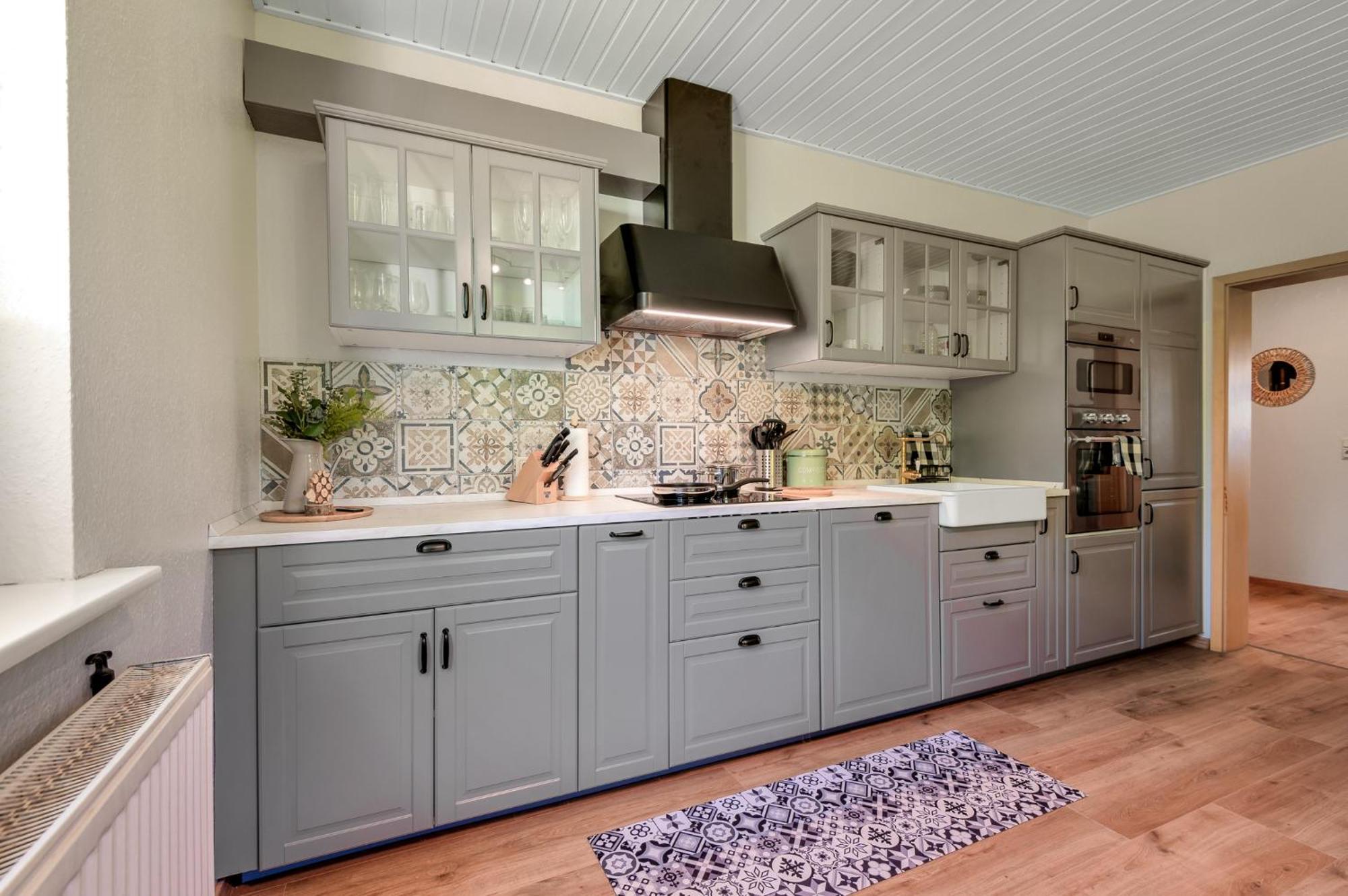 Gruppen & Familien-Ferienhaus Haensel トルフハウス エクステリア 写真