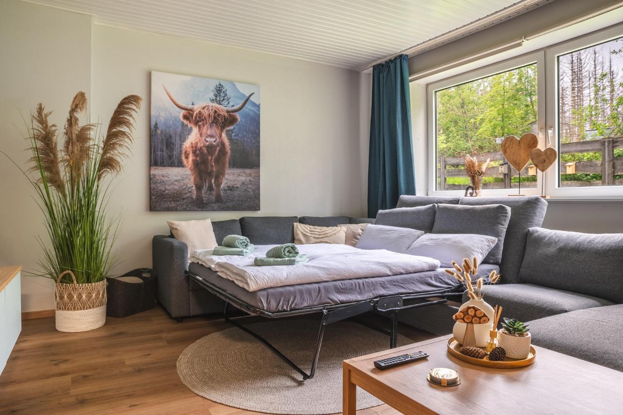 Gruppen & Familien-Ferienhaus Haensel トルフハウス エクステリア 写真